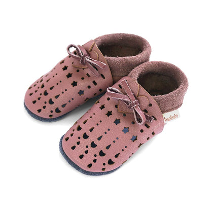Baobaby Sandaler - Dots Grapeshake XL - - MamaMilla