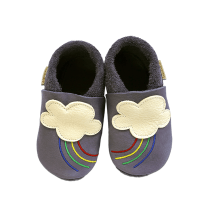 Baobaby Classic Babyschoentjes - Regenboog L - - MamaMilla