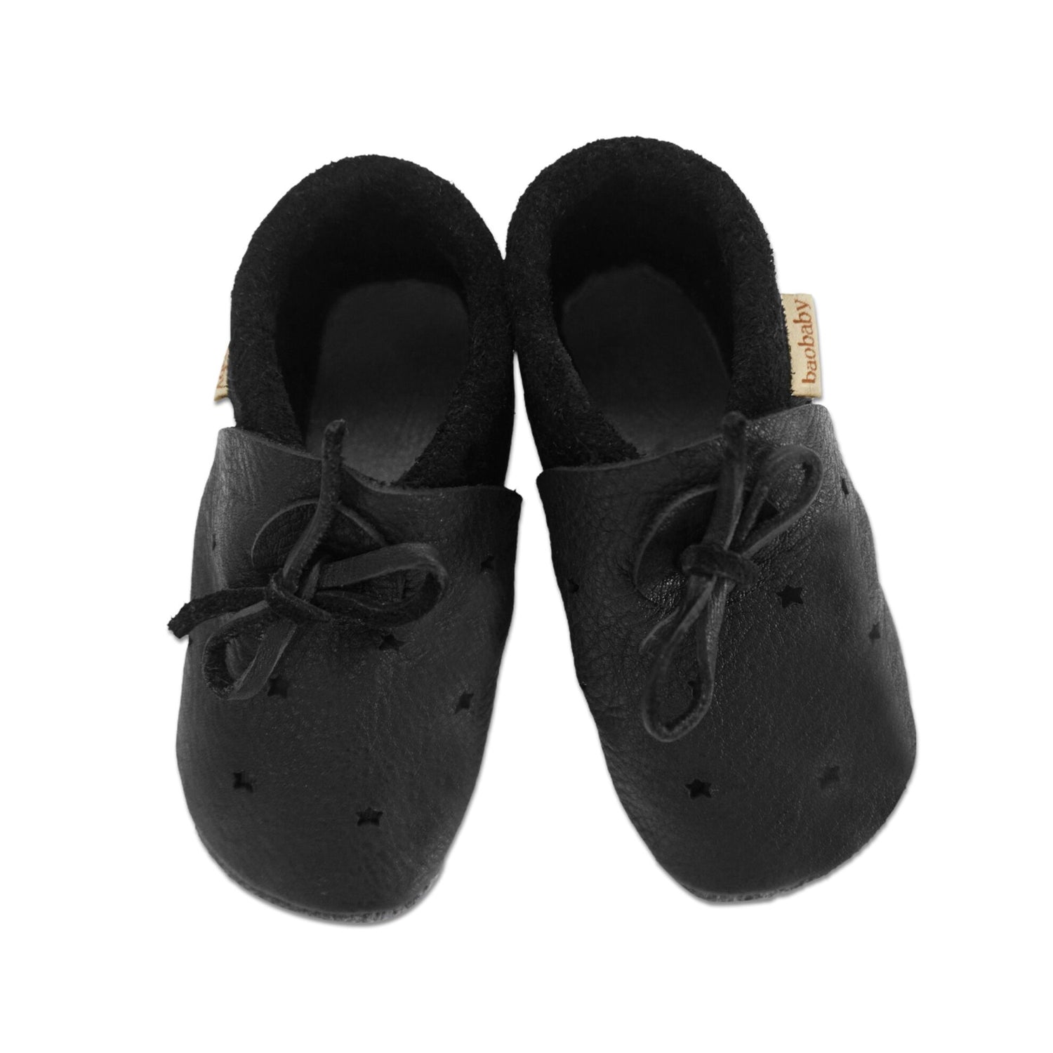 Baobaby Sandalen – Sterne Schwarz XS – – MamaMilla