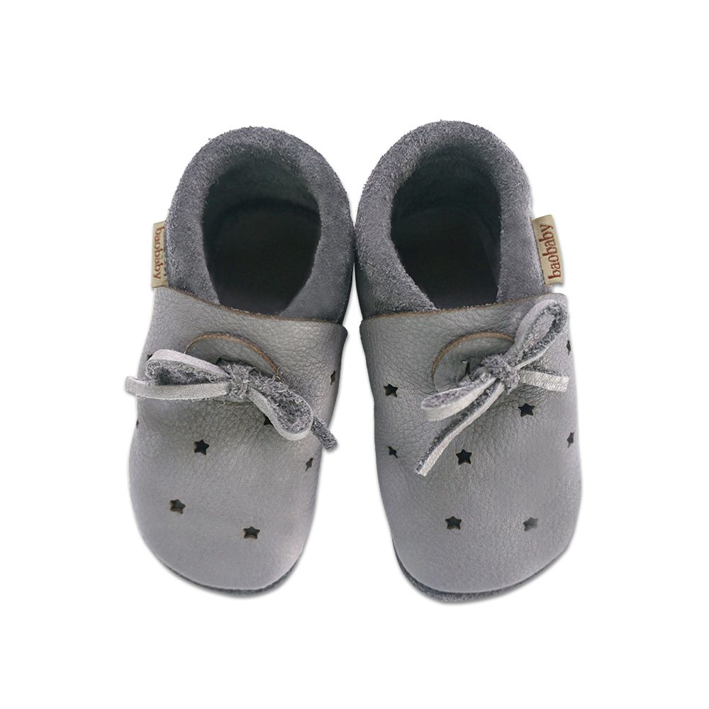 Baobaby Sandaler - Stars Grey XS - - MamaMilla