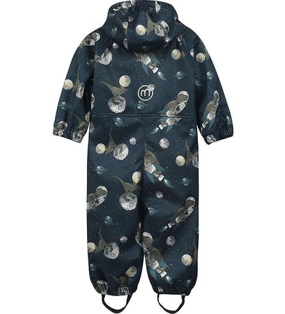Minymo Softshell kostym - Dinos i rummet - Blue Nights - softshell - barn - MamaMilla