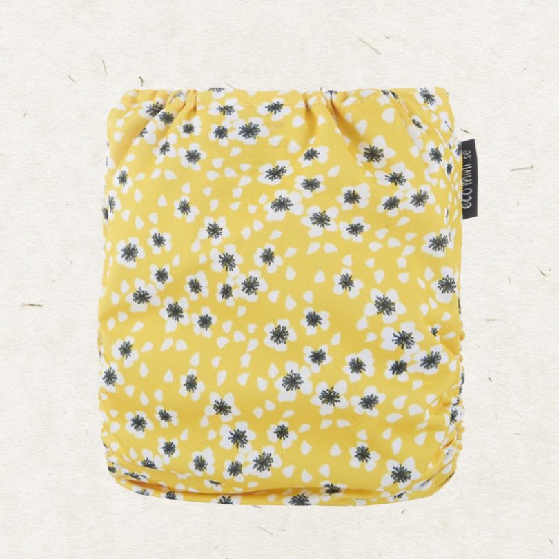 One Size Bamboo Pocket Diaper. Blossom - - MamaMilla