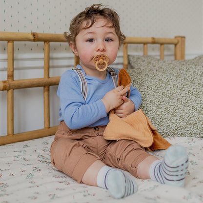 BIBS Kangaroo muslin napp "Blush" (ekologisk bomull) - MamaMilla