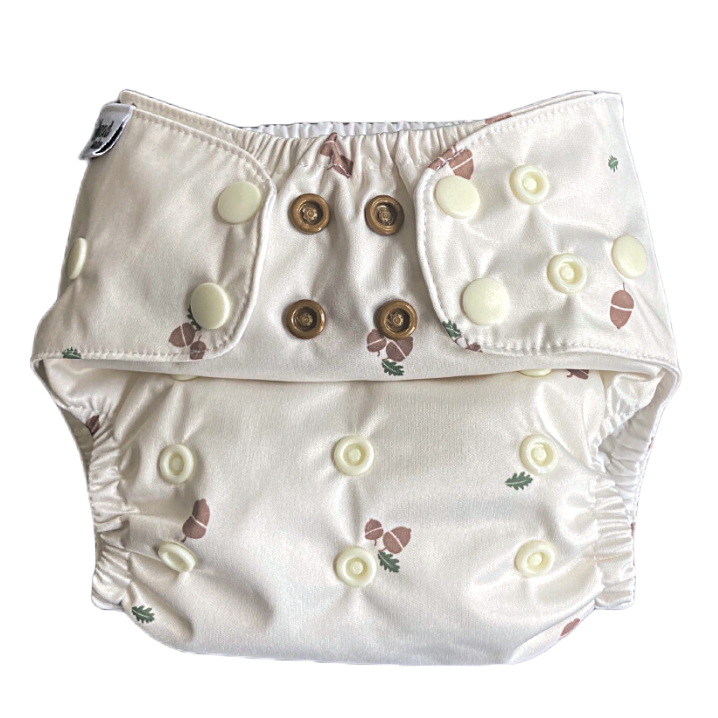 The Swedish Forest | Pocket Diaper | Slim 3-15kg: Humleblomster blå / No inserts - - MamaMilla