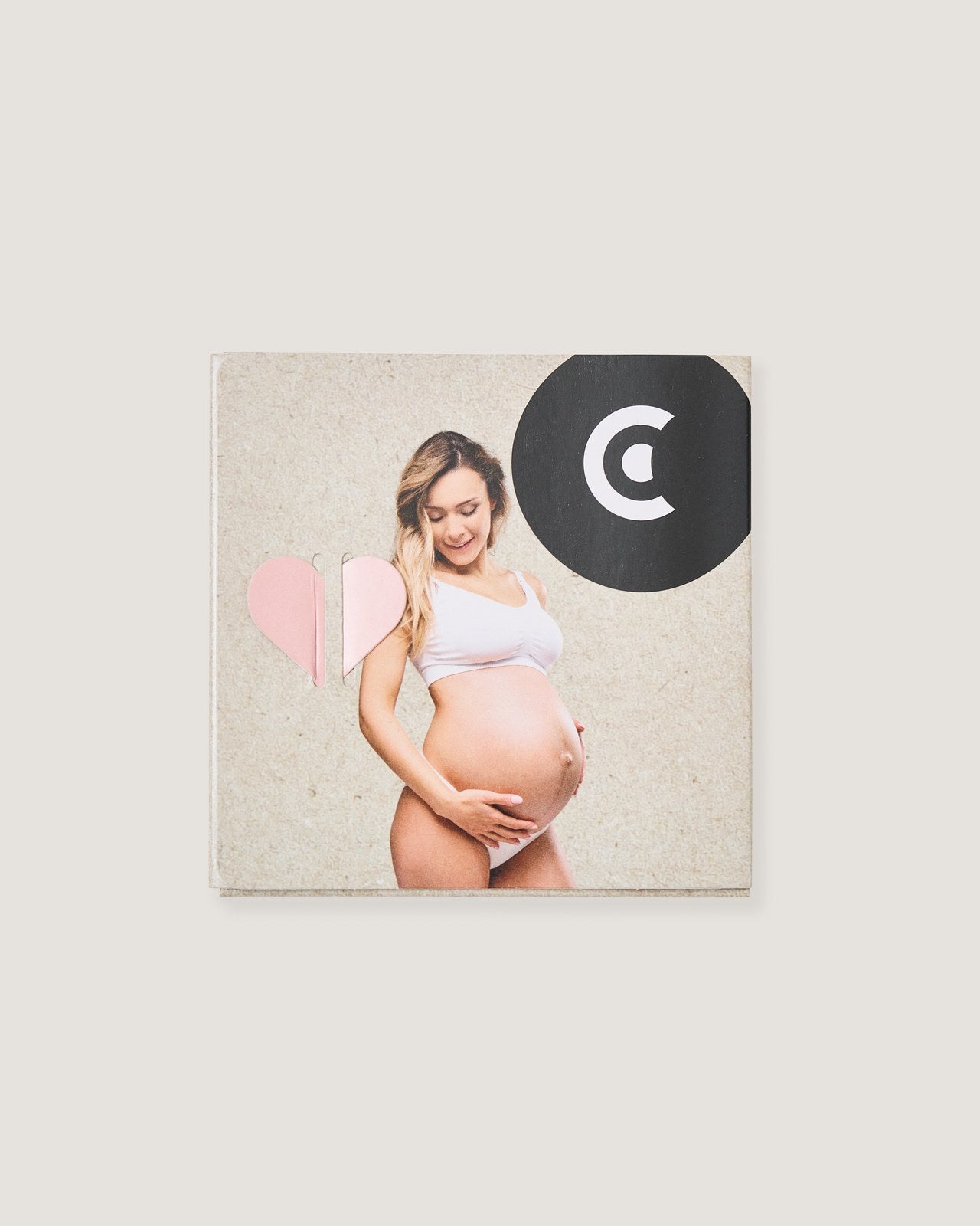 Gravid kvinde holder mave - Carriwell brand-billede