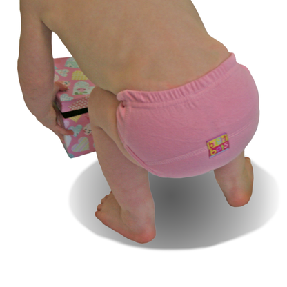 Bright Bots Waterproof Underpants (trainingsbroek) - Roze - Waterdichte onderbroek - MamaMilla