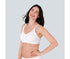 Medela Komfortabel 3-i-1 amme- og pumpe-BH, hvid, str. M - MamaMilla