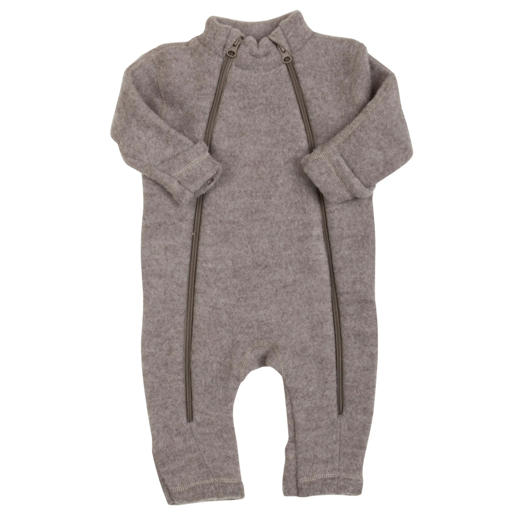 Joha overall i ull 2-i-1 - Sesame melange