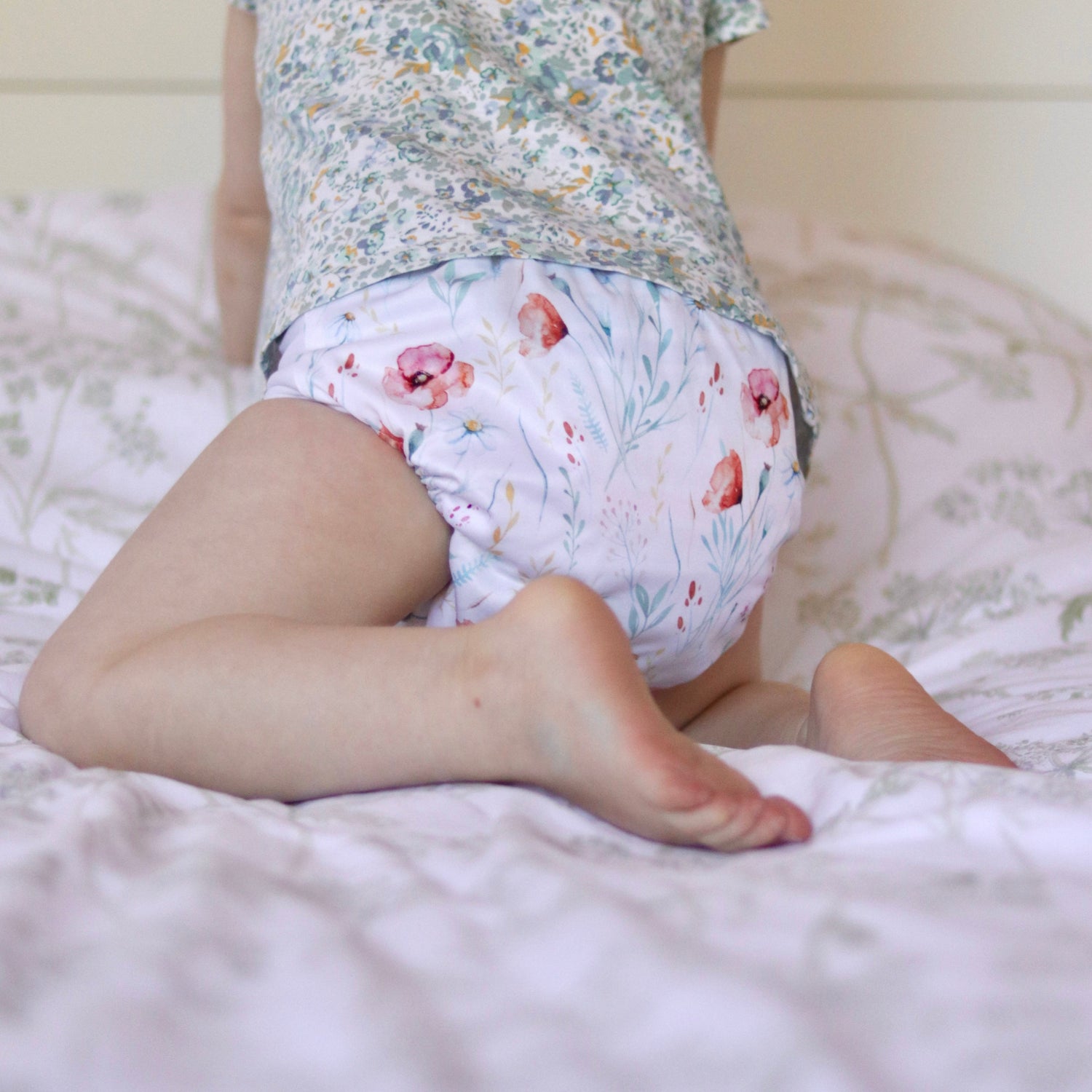 Little Lovebum blöja med töjbara vingar - Blöja - MamaMilla