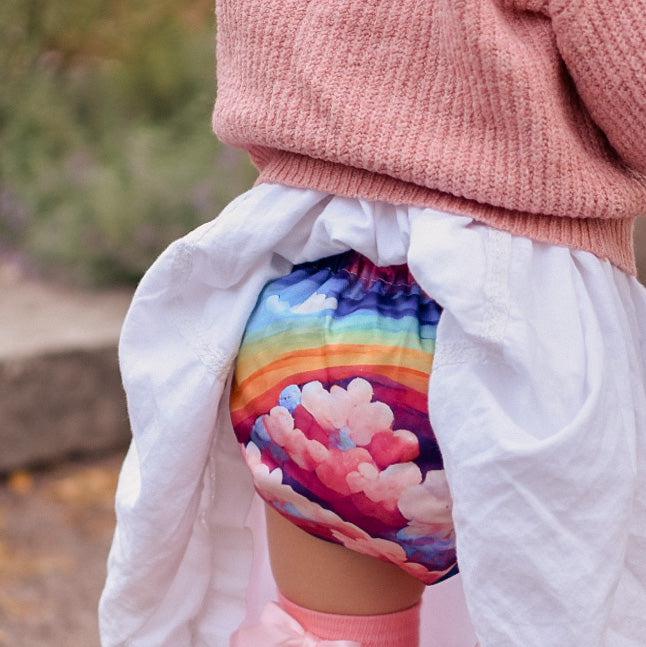 Little Lovebum blöja med töjbara vingar - Blöja - MamaMilla