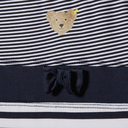 Steiff badedragt navy striber - bagside