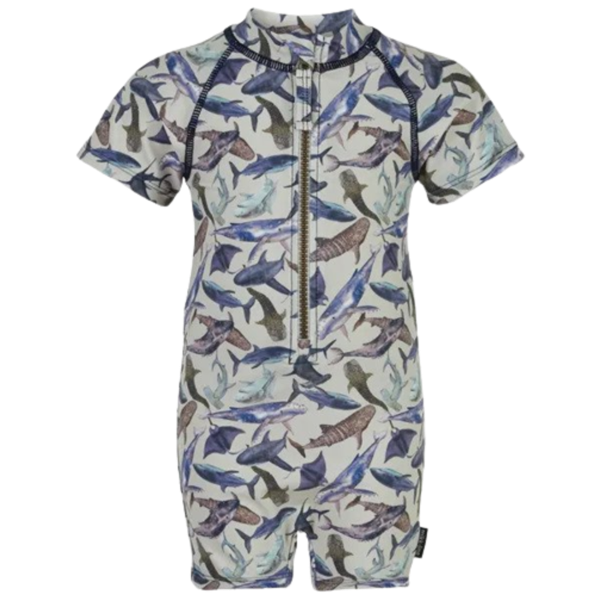 Mikk-line Badpak - Zeedieren - Metaal - Badkleding - MamaMilla