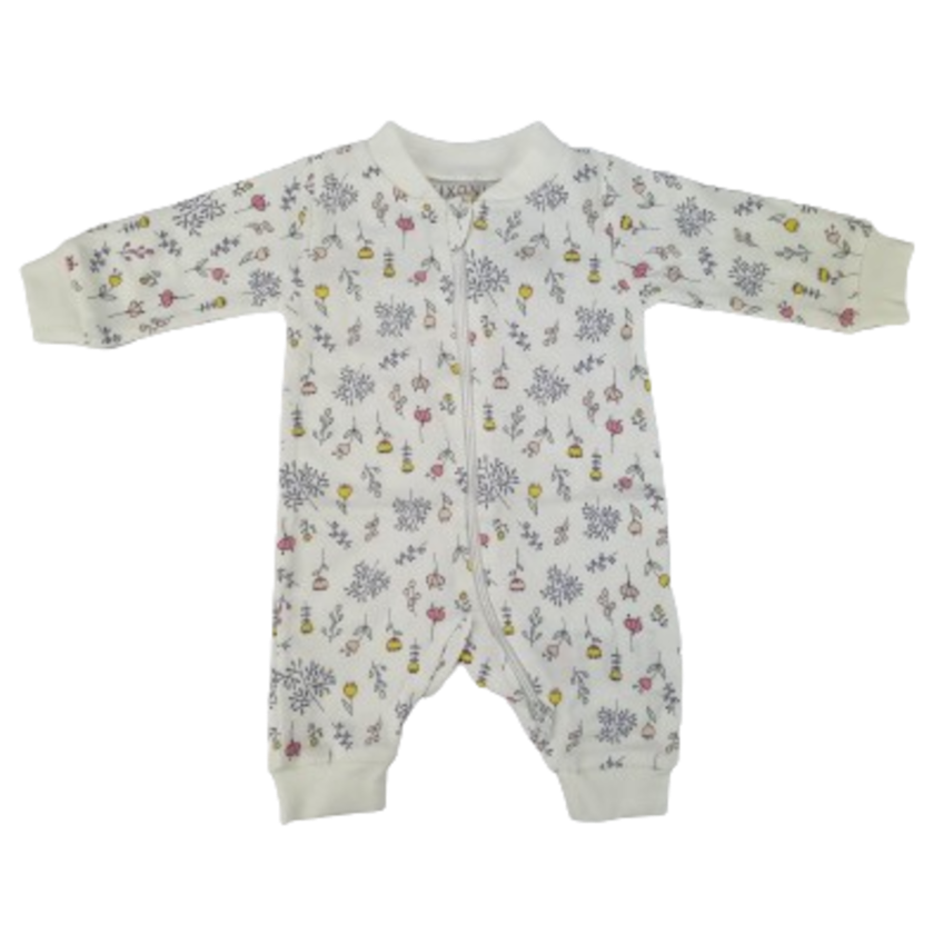 Fixoni onesie/nachthemd zonder voetjes - Nieuw Nadja - Bloemen - Nachtkleding - MamaMilla