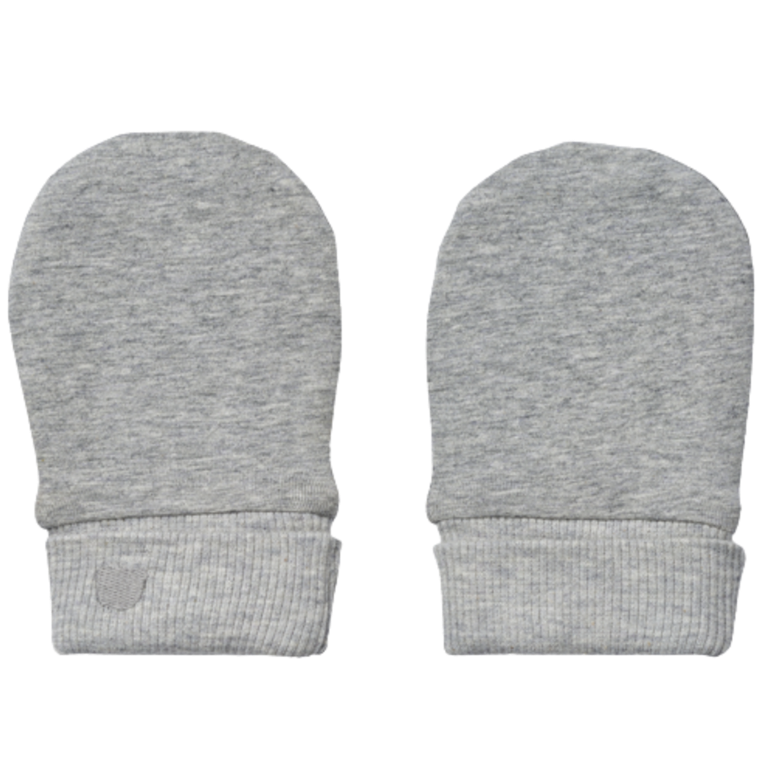 Liewood Baby-Fäustlinge mit Daumen – Alta – Light Grey Melange – Fäustlinge – MamaMilla