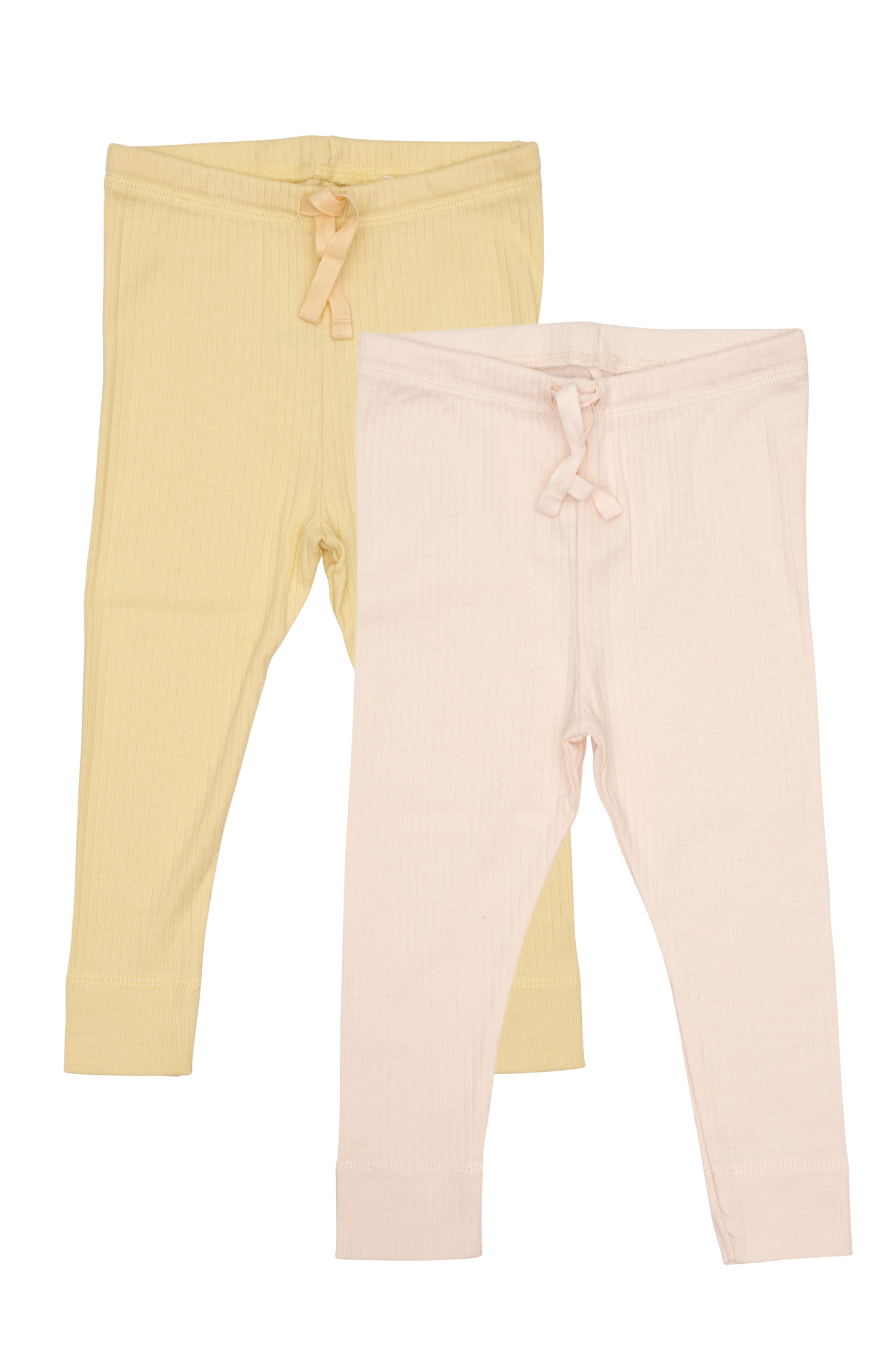 Copenhagen Colors 2-pack leggings - Geel/zachtroze - leggings - MamaMilla