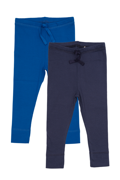 Copenhagen Colors 2-pack leggings - Blauw / marineblauw - leggings - MamaMilla