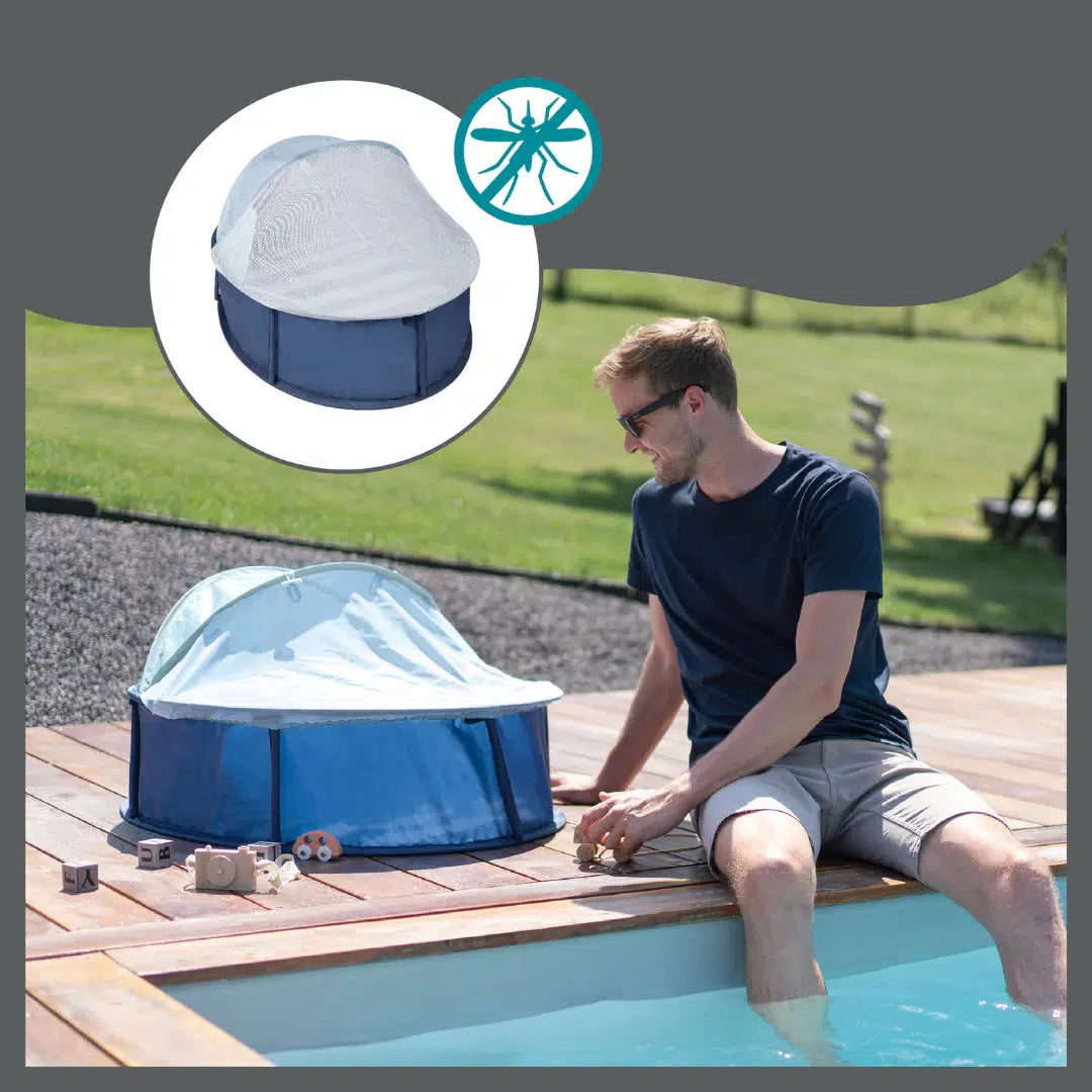 Babymoov 3in1 UV-tält - Mariniére Babyni - UV-tält - MamaMilla