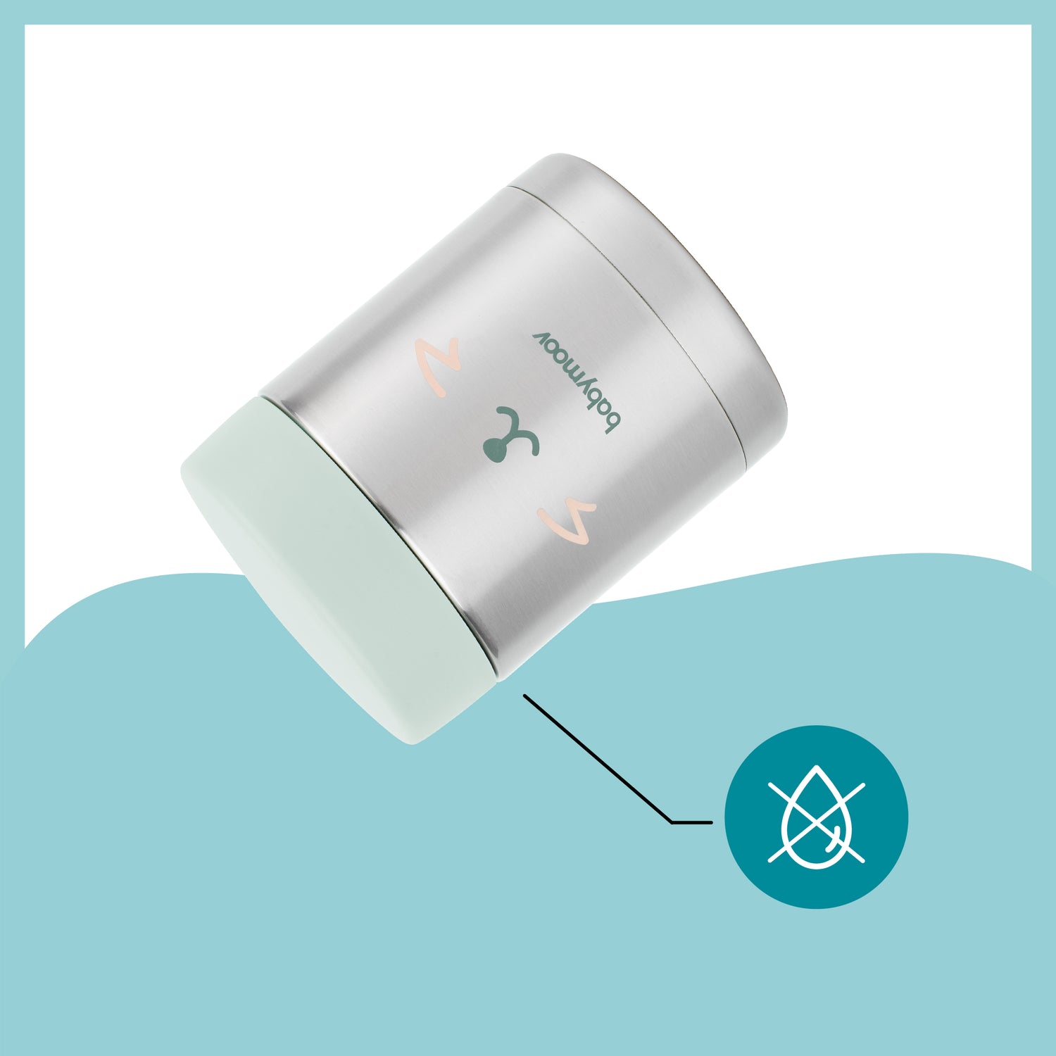 Babymoov Thermosvoedseldoos in RVS - 350 ml - Thermosvoedseldoos - MamaMilla
