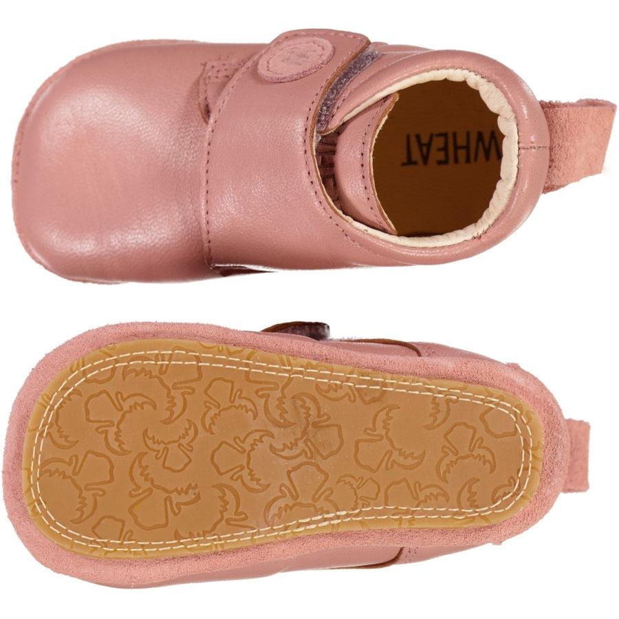 Tarwe pantoffels van leer - Cameo blush - Fopspenen - MamaMilla