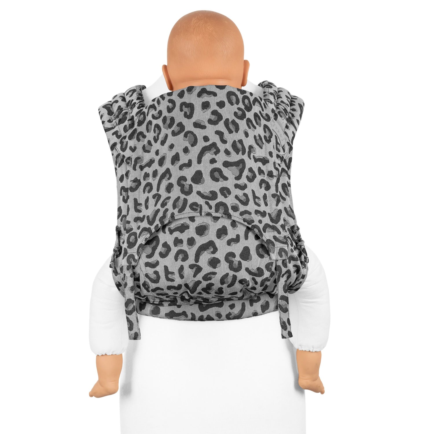 Fidella FlyClick Draagzak - Leopard Silver - Peuter - draagzak - MamaMilla