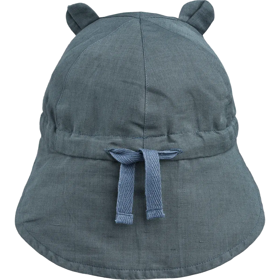 Liewood solhatt med skärm och öra - Gorm - Whale blue - Solhatt - MamaMilla