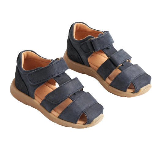 Tarwe Figo Sandaal - Marine - sandaal - MamaMilla