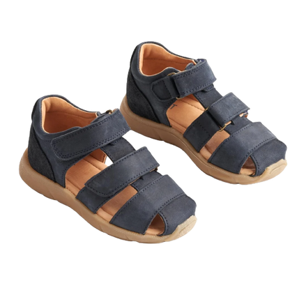 Tarwe Figo Sandaal - Marine - sandaal - MamaMilla