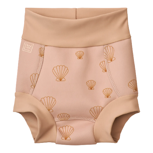 Liewood Windel-Badehose aus Neopren – Valentin Nappy – Sea Shell / Pale Tuscany – Bademode – MamaMilla