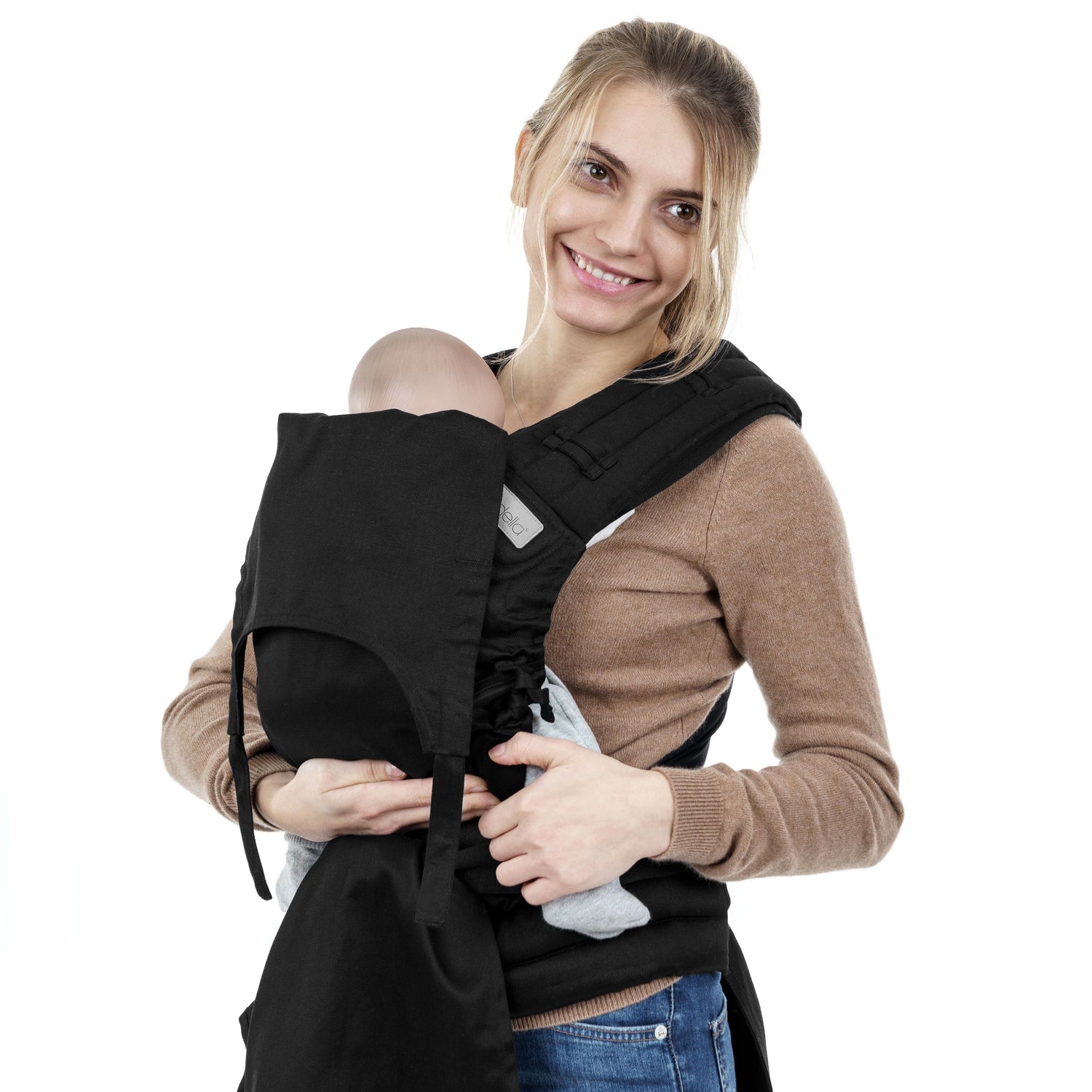Fidella Fly Tai Draagzak - Chevron/Zwart - Baby - draagzak - MamaMilla