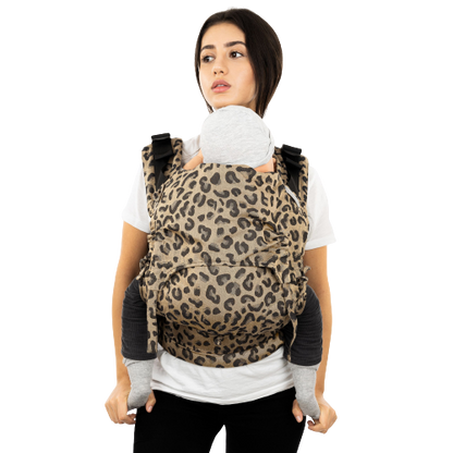 Fidella Fusion Helspänne Bärsele - Leopard Guld - Bebis - Bärsele - MamaMilla