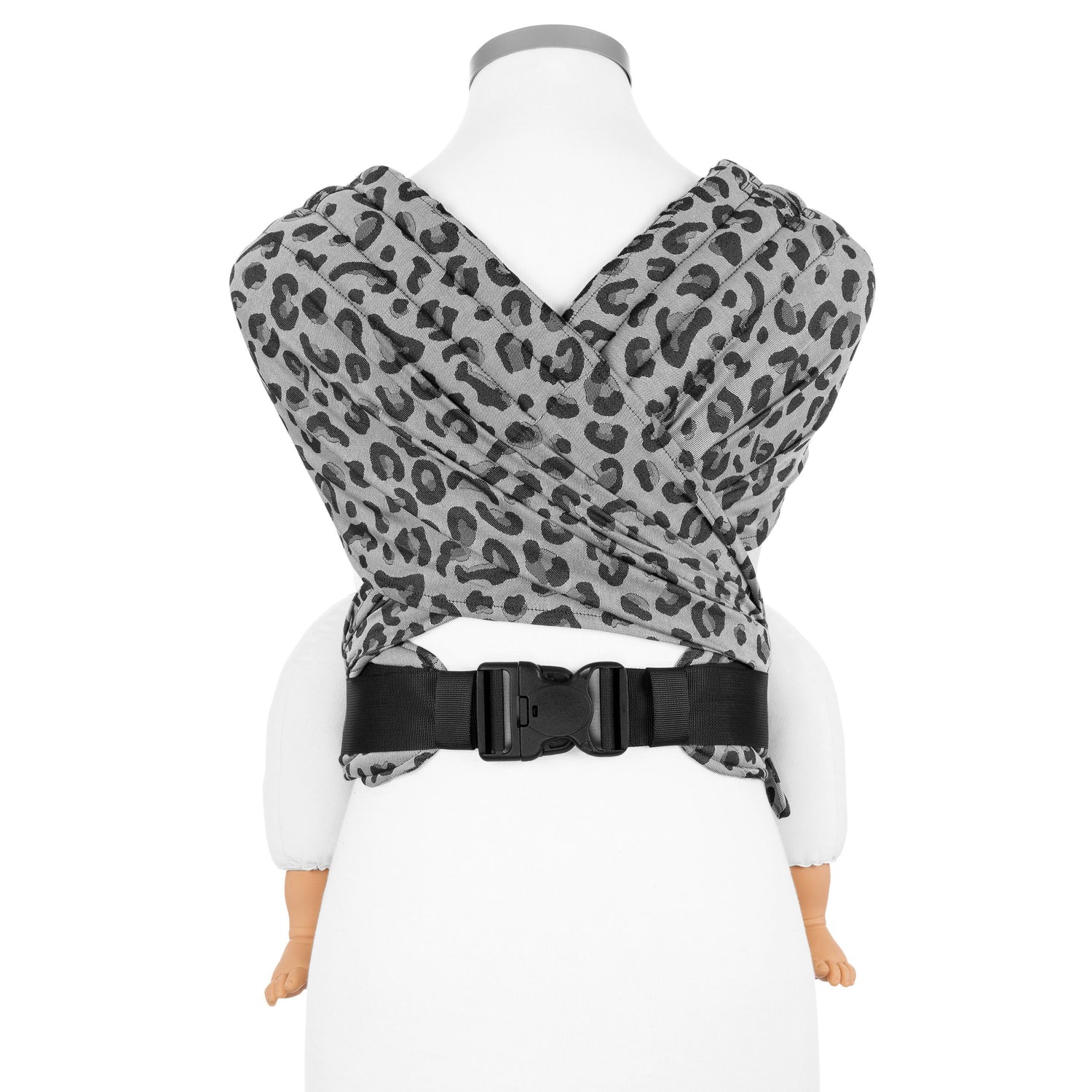 Fidella FlyClick Draagzak - Leopard Silver - Peuter - draagzak - MamaMilla