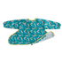 Tidy Tot Slab met Zuignap (lange mouwen) - Turquoise Zebra - Slab met mouwen - MamaMilla