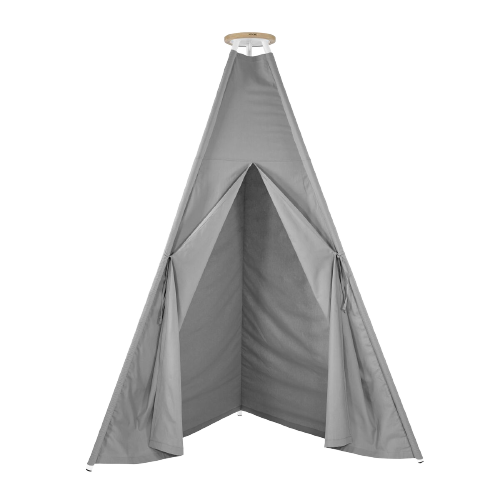 Nonomo Tent voor de Tipi-standaard - Grijs - accessoires voor schommelwieg - MamaMilla