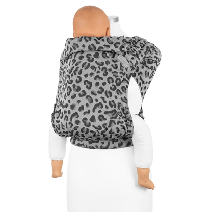 Fidella FlyClick Draagzak - Leopard Silver - Peuter - draagzak - MamaMilla